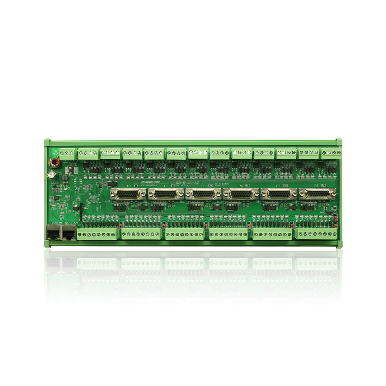 EtherCAT 48點(diǎn)輸入/48點(diǎn)輸出（晶體管）/6軸控制 IO運(yùn)動模塊